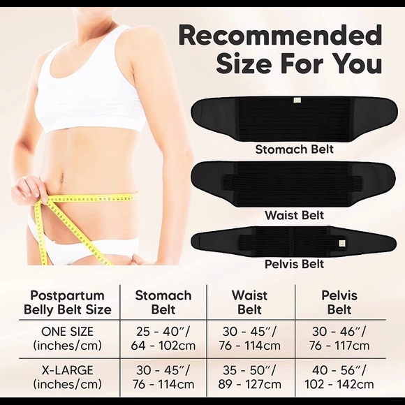 KeaBabies 3 in 1 Postpartum Recovery Support Belt - Picture 5 of 7